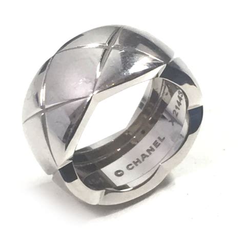 bague coco crush chanel or blanc